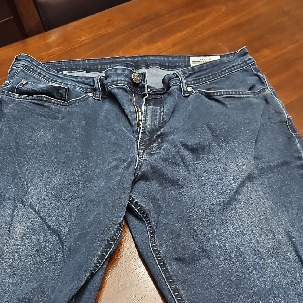 Buffalo David Bitton Men's Dark Blue Slim Jeans